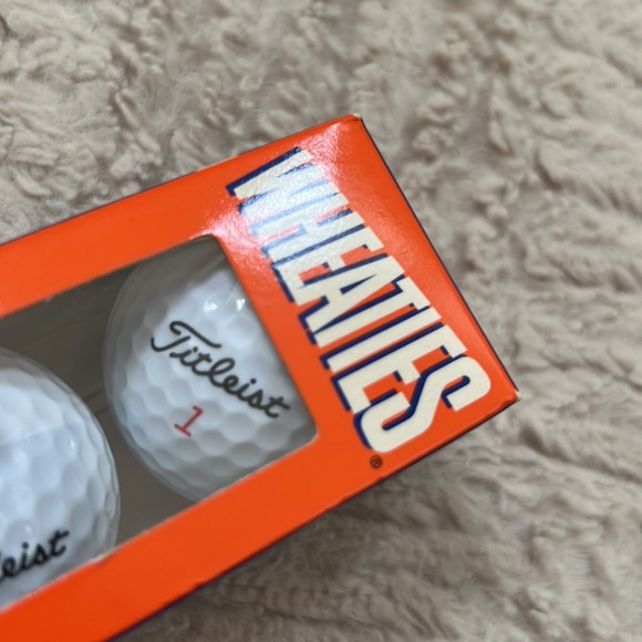 Vintage 1996 Tiger Woods Wheaties Titleist Golf Balls 3-Pack *New In Box* - Picture 8 of 16